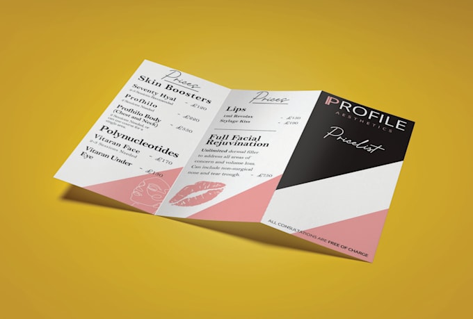 design a modern, clean and impactful flyer